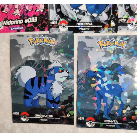 Pokemon Crystal Stained Glass Card Collection Lot Of 10 NM 2024-2025 - Picture 8 of 9